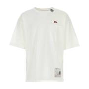 Mihara Yasuhiro Bomull T-shirt White, Herr