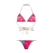 Reina Olga Wrap Around Bikini Set Multicolor, Dam