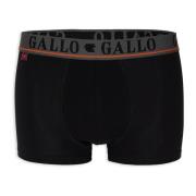 Gallo Svarta Bomullsboxershorts Black, Herr