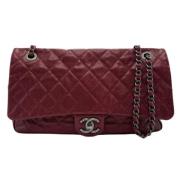 Chanel Vintage Pre-owned Laeder chanel-vskor Red, Dam