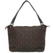 Louis Vuitton Vintage Pre-owned Tyg louis-vuitton-vskor Brown, Dam