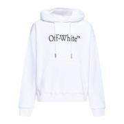 Off White Vit Sweater Kollektion White, Herr