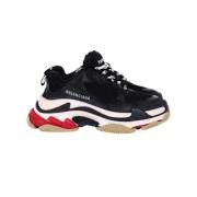 Balenciaga Vintage Pre-owned Polyester sneakers Black, Dam