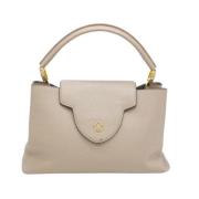 Louis Vuitton Vintage Pre-owned Laeder louis-vuitton-vskor Beige, Dam