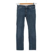 Acne Studios Pre-owned Pre-owned Bomull jeans Blue, Dam