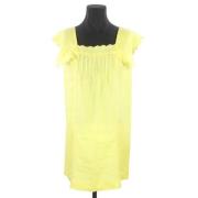 Chloé Pre-owned Pre-owned Tyg klnningar Yellow, Dam