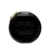 Chanel Vintage Pre-owned Laeder kuvertvskor Black, Dam