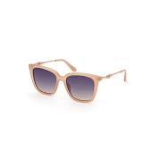 Guess Beige Brilliance Gradient Solglasögon Multicolor, Dam