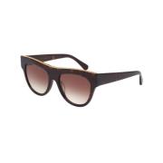 Stella McCartney Mode Solglasögon Sc0017S-002 Brun Havana Brown, Dam