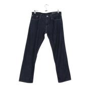 Armani Pre-owned Pre-owned Bomull jeans Blue, Herr