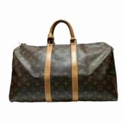 Louis Vuitton Vintage Pre-owned Canvas handvskor Brown, Dam