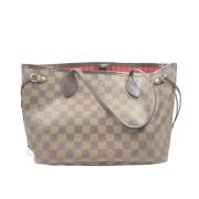 Louis Vuitton Vintage Pre-owned Laeder totevskor Brown, Dam