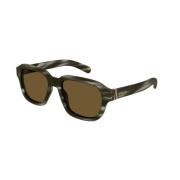 Gucci Brun Havana Solglasögon Gg1508S 003 Brown, Herr