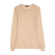 Wardrobe.nyc Beige T-shirts och Polos Beige, Dam