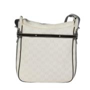Loewe Pre-owned Pre-owned Canvas axelremsvskor White, Dam