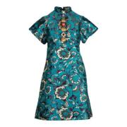 Dolce & Gabbana Pre-owned Pre-owned Polyester klnningar Multicolor, Da...