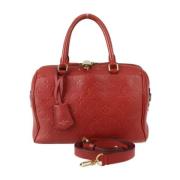 Louis Vuitton Vintage Pre-owned Laeder louis-vuitton-vskor Red, Dam