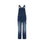 A.p.c. Stiliga Denim Nelle Dungarees Blue, Dam