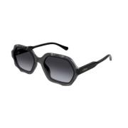 Chloé Grå solglasögon med grå linser Gray, Dam
