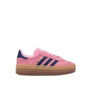 Adidas Originals Retro Gazelle Indoor Sneakers Pink, Dam