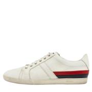 Dior Vintage Pre-owned Laeder sneakers White, Herr