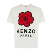 Kenzo Klassisk Vit Bomull T-shirt White, Herr