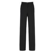 Pinko Wide Trousers Black, Dam