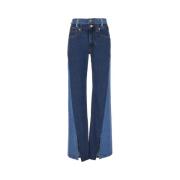 Frame Klassiska Denim Jeans för Vardagsbruk Blue, Dam
