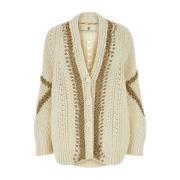 Ermanno Scervino Fashionable Coat Range Beige, Dam