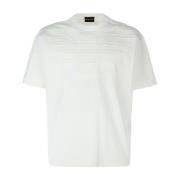 Emporio Armani Casual Bomull T-Shirt White, Herr
