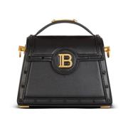 Balmain B-Buzz Dynasty Liten läderväska Black, Dam