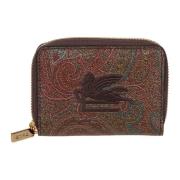 Etro Chic Mens Wallet Brown, Dam