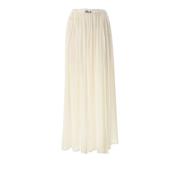 Karl Lagerfeld Ivory Maxi Beach Skirt White, Dam