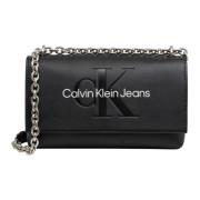 Calvin Klein Jeans Shoulder bag Black, Dam