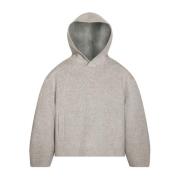 Loulou Studio Taupe Huva Ull Cashmere Kappa Gray, Dam