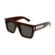 Saint Laurent Acetatsolglasögon Brown, Unisex