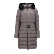 Moncler Pre-owned Pre-owned Canvas ytterklder Gray, Dam