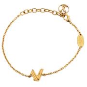 Louis Vuitton Vintage Pre-owned Metall armband Yellow, Dam