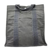 Hermès Vintage Pre-owned Canvas ryggsckar Gray, Dam