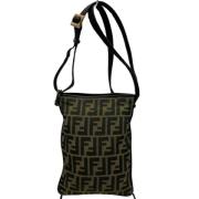 Fendi Vintage Pre-owned Tyg fendi-vskor Green, Dam