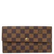 Louis Vuitton Vintage Pre-owned Laeder plnbcker Brown, Dam