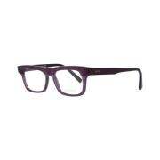 Emilio Pucci Lila Kvinnor Optiska Ramar Full-Rim Design Purple, Dam