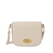 Mulberry Darley Satchel Eggshell Läder Crossbody Väska Beige, Dam