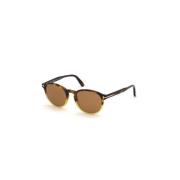 Tom Ford Habana Solglasögon Ft0834 55E Brown, Unisex