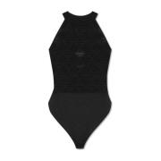 Balmain Body med geometriskt mönster Black, Dam