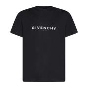 Givenchy Svarta T-shirts och Polos Black, Herr