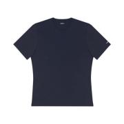 People of Shibuya Shiko Blå T-shirt med reflexlogo Blue, Herr