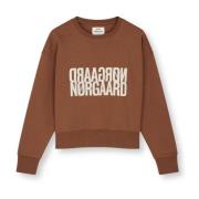 Mads Nørgaard Brun Sweatshirt Tilvina 203747 Brown, Dam