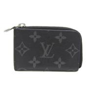 Louis Vuitton Vintage Pre-owned Laeder plnbcker Black, Dam