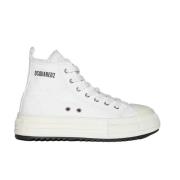 Dsquared2 Stiliga Sneakers för Män och Kvinnor White, Dam